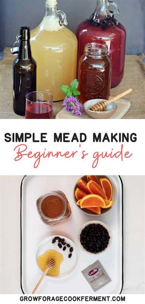 Simple Mead Making: A Beginner's Guide to One Gallon Batches | Mead ...