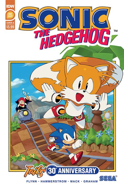 IDW S Sonic The Hedgehog Tails 30th Anniversary Special Gets Its