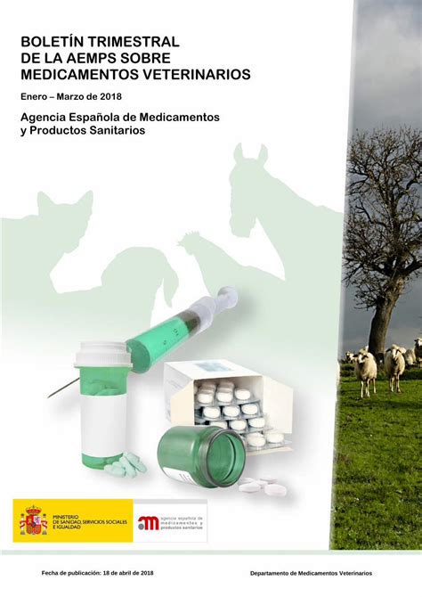 PDF BOLETÍN TRIMESTRAL DE LA AEMPS SOBRE MEDICAMENTOS dermatitis