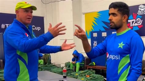 Matthew Hayden S Angry Fight With Babar Azam In Pakistani Dressing Room