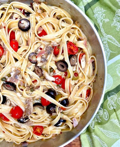 Spanish Sardines Pasta - Maplewood Road