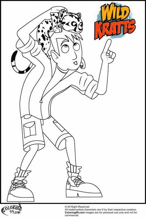 Wild Kratts Coloring Pages For Kids - Coloring Home