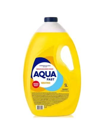 Detergente Lava Lou A Aquafast Clear Litros