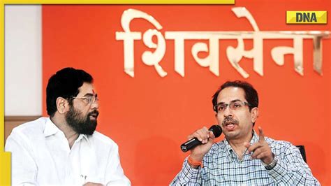 Sena Vs Sena New Names For Warring Factions Team Thackeray Gets