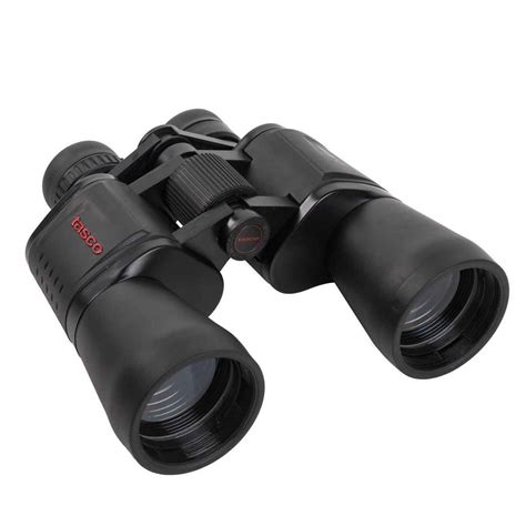 Tasco Essentials Porro Full Size Binoculars 12x50 Black Sportsman