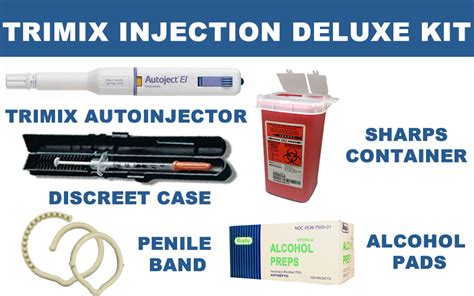 A Trimix Therapy Deluxe Starter Kit American Medical Devices