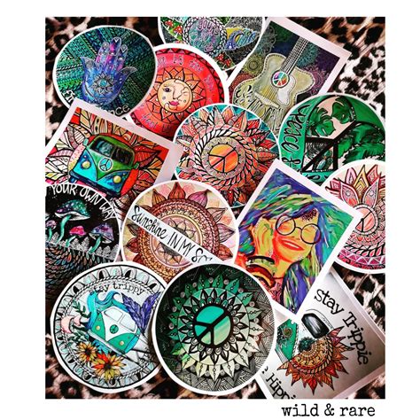 Peace & Love , stickers made from my original artwork. : r/Zentangle