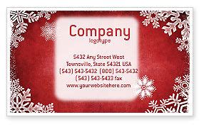 Christmas Theme Business Card Template, Layout. Download Christmas ...