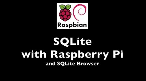 How To Use Sqlite With Raspberry Pi Youtube