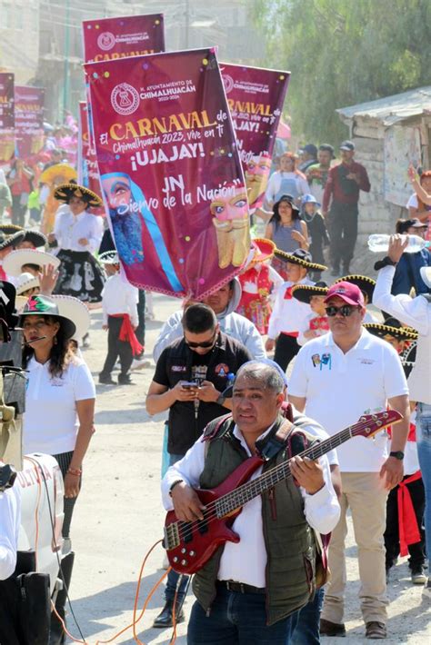 CARNAVAL CHIMALHUACÁN 2023 VIVE EN TI UJAJAY LLEGA A LA ZONA