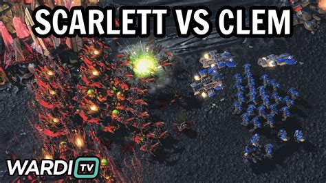 Scarlett Vs Clem Zvt Warditv Tl Map Contest Starcraft Youtube