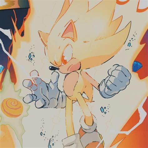 Golden Sonic Hedgehog Art Sonic Sonic Fan Characters