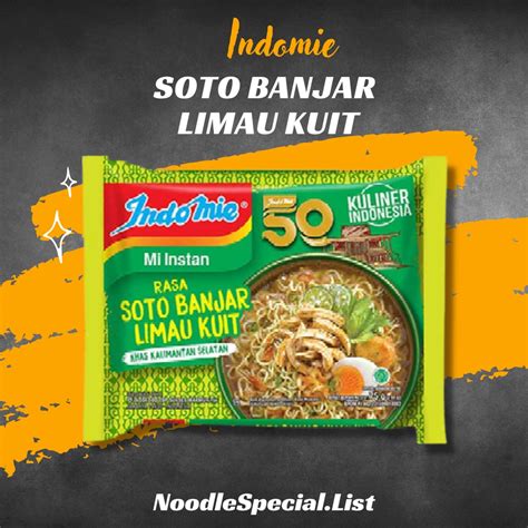 Jual Indomie Rasa Soto Banjar Limau Kuit Mi Instant Kuah Mie Berkuah