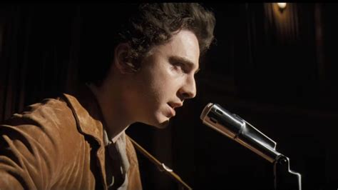 Timothee Chalamet Sings As Bob Dylan In First Teaser For A Complete