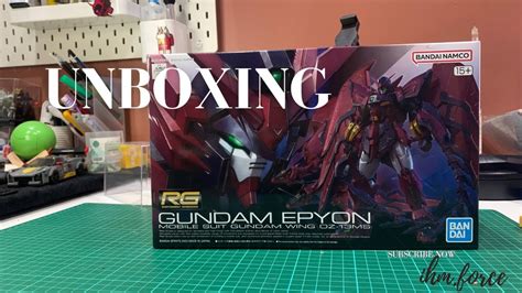 Unboxing Rg 38 Gundam Epyon Youtube