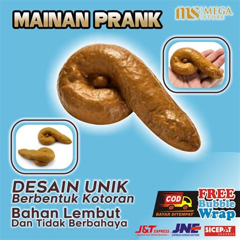 Jual Mainan Gag Prank Squishy Eek Palsu Poop Poo Pup Toy Tahi Tai