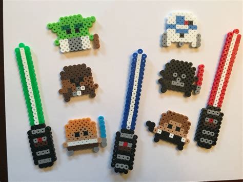 Who Doesn T Love Star Wars Perler Beads Diy Perler Bead Crafts