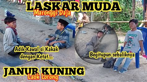 Laskar Muda Vs Janur Kuning Babak Ke Iii Grup Kalah Tarik Tambang