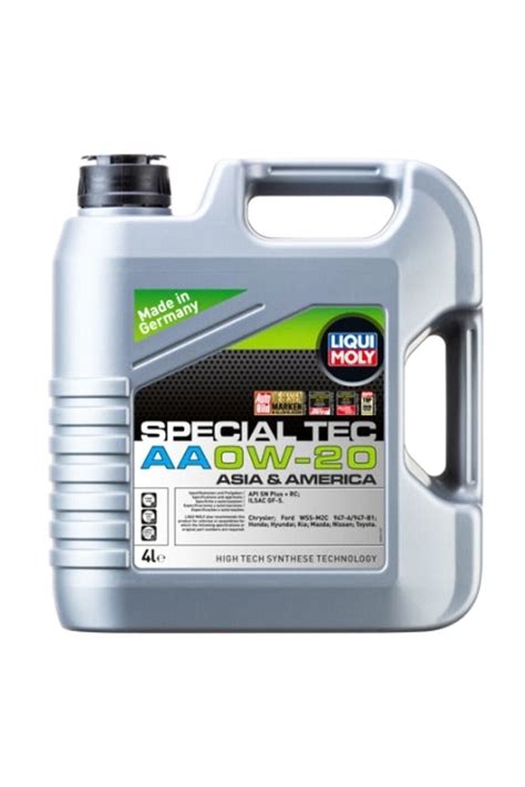 Liqui Moly Lıquı Moly 0w20 Motor Yağı Special Tec Aa 4 Litre 9705