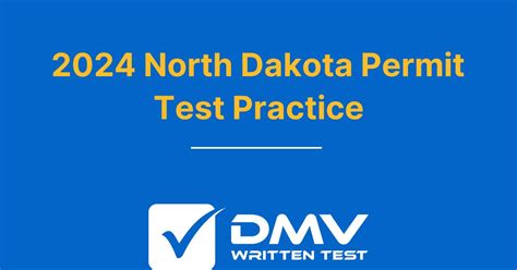 Free North Dakota Dmv Permit Practice Test 2024 Real Nd Dot Questions