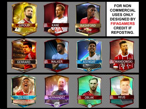 Art Other I Madeedited 11 Fifa Mobile Card Template Rfutmobile