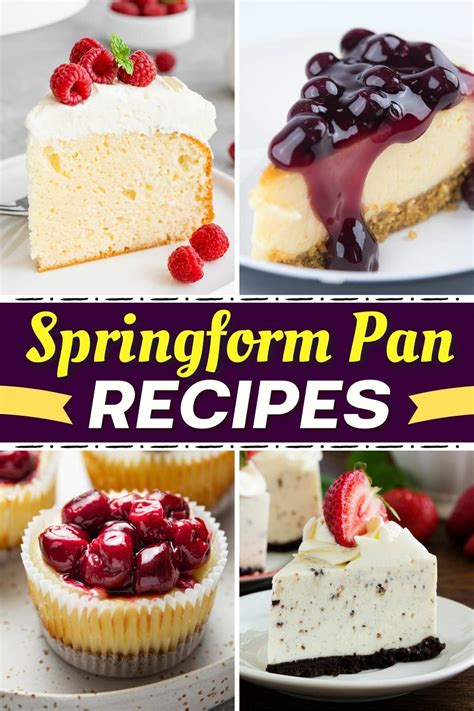 25 Best Springform Pan Recipes That Go Beyond Cake Insanely Good