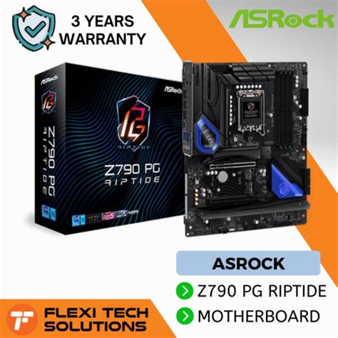 Asrock Z Pg Riptide Ddr Lga Motherboard Atx Flexi Tech