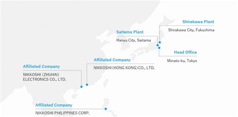 Affiliated Companies | NIKKOSHI CO.,LTD