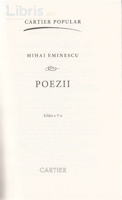 Pdf Cartier Popular Libris Ro Mihai Mihai Eminescu Poeztt