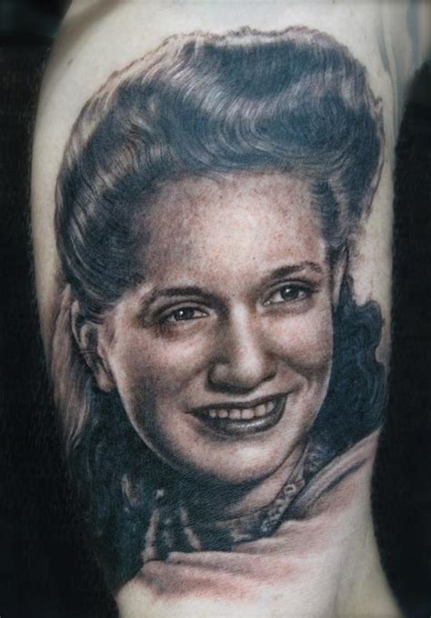 Mom Portrait By Shane Oneill Tattoos