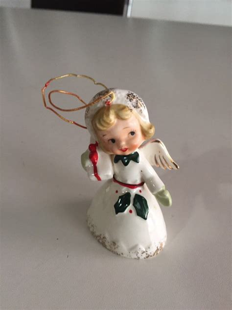 Napco Ceramic Angel Vintage Ceramic Angel Mid Century Napco Etsy