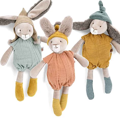 Moulin Roty Trois Petits Lapins Small Bunny Dolls Buy Online Or Call