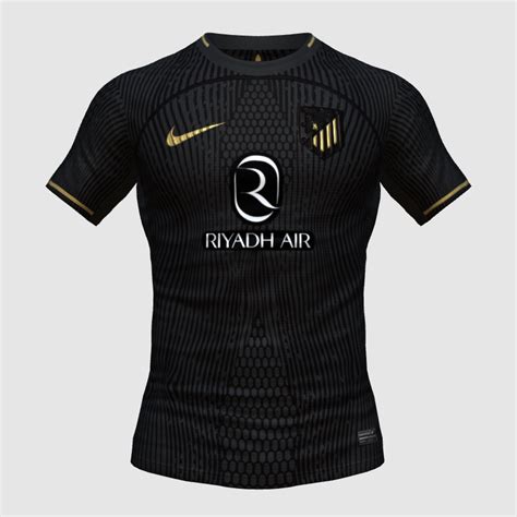 Atletico Madrid Gold Away Kit FIFA 23 Kit Creator Showcase