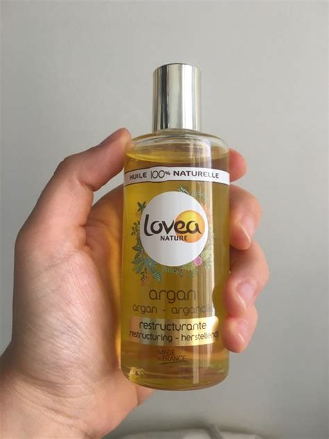 Lovea Huile D Argan Naturelle Restructurante Inci Beauty