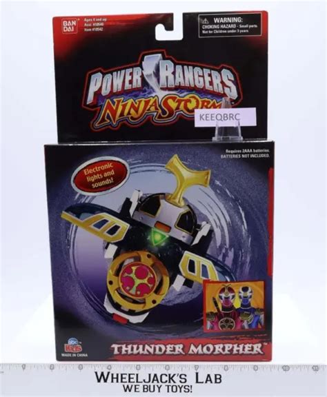 Thunder Morpher Power Rangers Ninja Storm Bandai New Misb Sealed