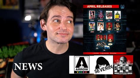 NEWS Arrow April Titles Severin Box Set Scream Factory Exclusive