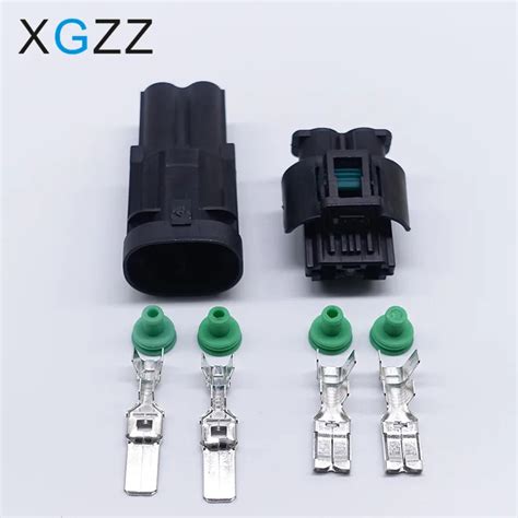 Sets Tyco Pin Female Auto Waterproof Connector Sealed Auto Plug