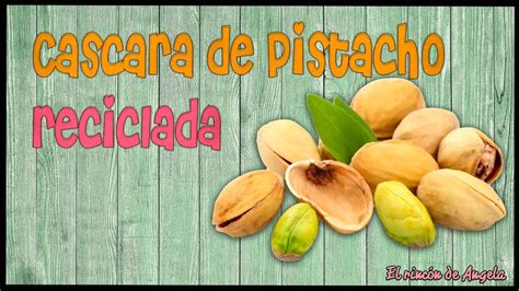 Cascara De Pistacho Para Reciclar Un Bote De Cart N Diy Manualidades