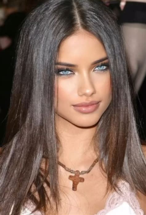 Pin by محد on الجمال Adriana lima eyes Adriana lima style Adriana