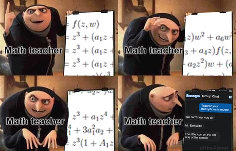 My math online class : r/memes