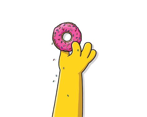 Homer Simpson Donut Wallpapers Top Free Homer Simpson Donut