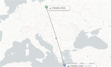 Direct Non Stop Flights From Poznan To Chania Schedules