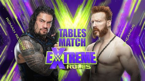 Wwe Universe Mode Extreme Rules Match Card Youtube