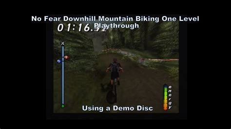 Ps1 Demo Disc 50 No Fear Downhill Mountain Biking One Level Playthrough