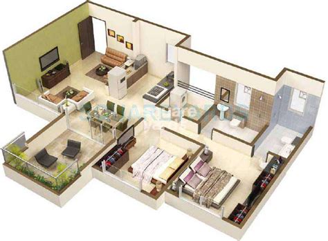 Resale 2 Bedroom 651 Sq Ft Apartment In Kolte Patil Life Republic