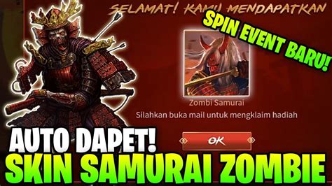 Zombie Samurai Free Fire Event Ff Terbaru Gameol Id