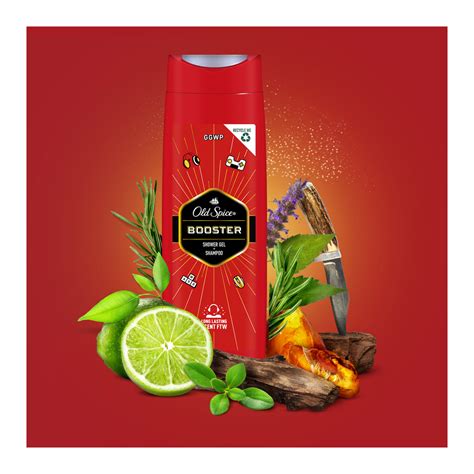 Old Spice Duş Jeli Booster 400 ml 3 Adet