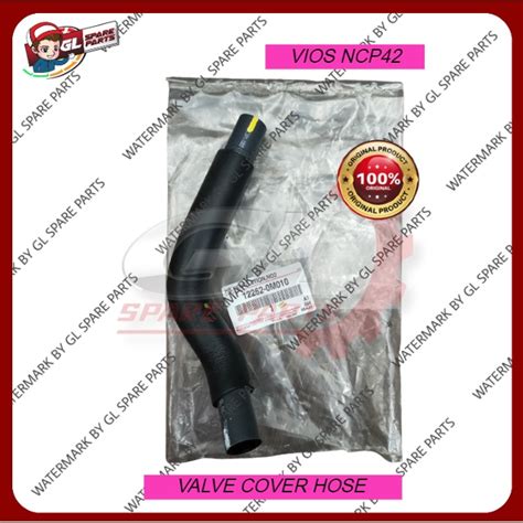 Valve Cover Hose Original Toyota Vios Ncp42 Ventilation Hose 12262 0m010 Shopee Malaysia