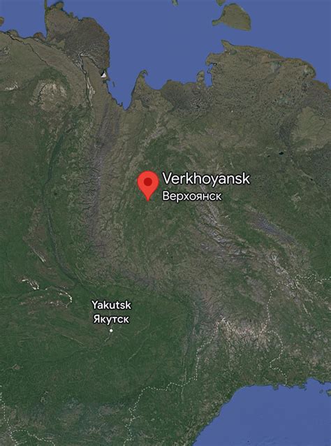 Verkhoyansk, Russia sees the greatest difference in monthly average ...