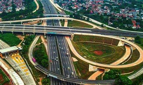 Jalan Tol Cimanggis Cibitung Beroperasi Penuh Terdiri Dari 3 Seksi